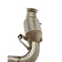 Porsche Macan 3.0/3.6T Catalytic Converter Exhaust Downpipes With Thermal Heat Shield