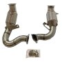 Porsche Macan 3.0/3.6T Catalytic Converter Exhaust Downpipes With Thermal Heat Shield